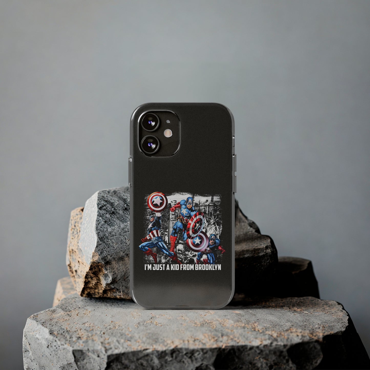 Capitan America Soft Phone Cases