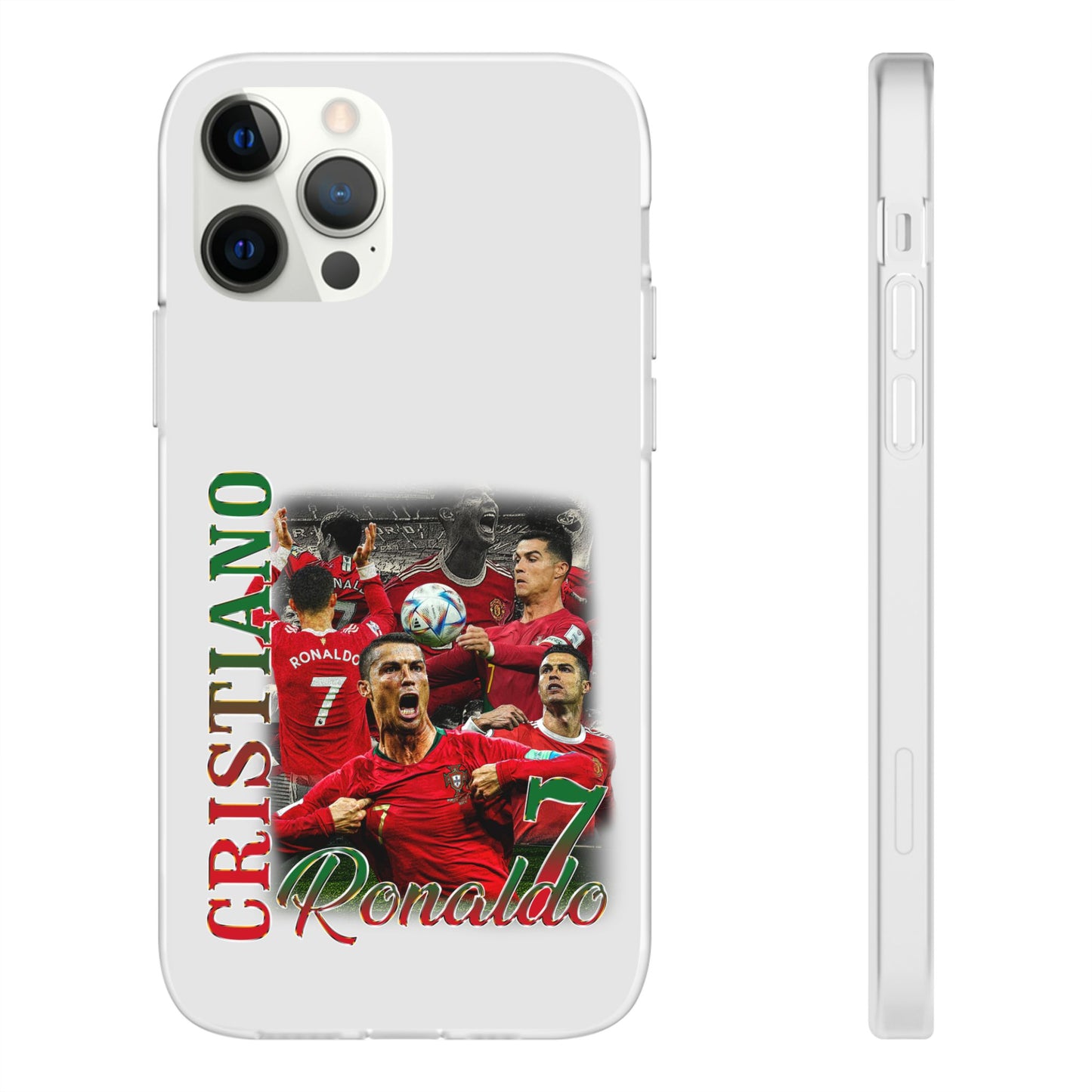 ⁠Cristiano Ronaldo Flexi Phone Cases