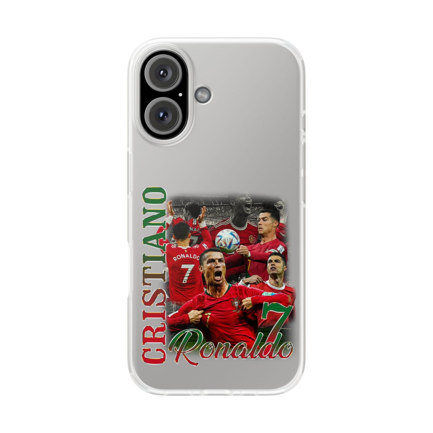 ⁠Cristiano Ronaldo Flexi Phone Cases