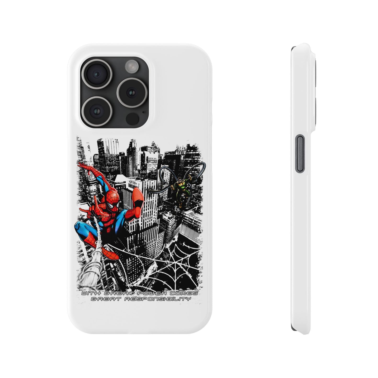 Spider Man Slim Phone Cases