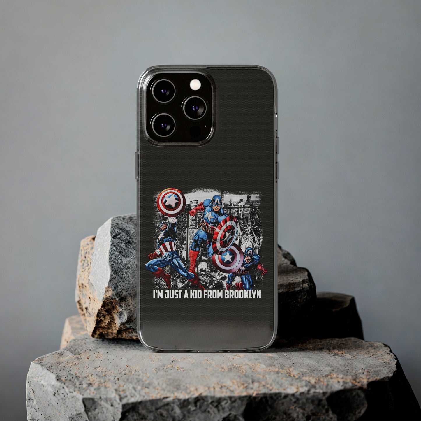 Capitan America Soft Phone Cases