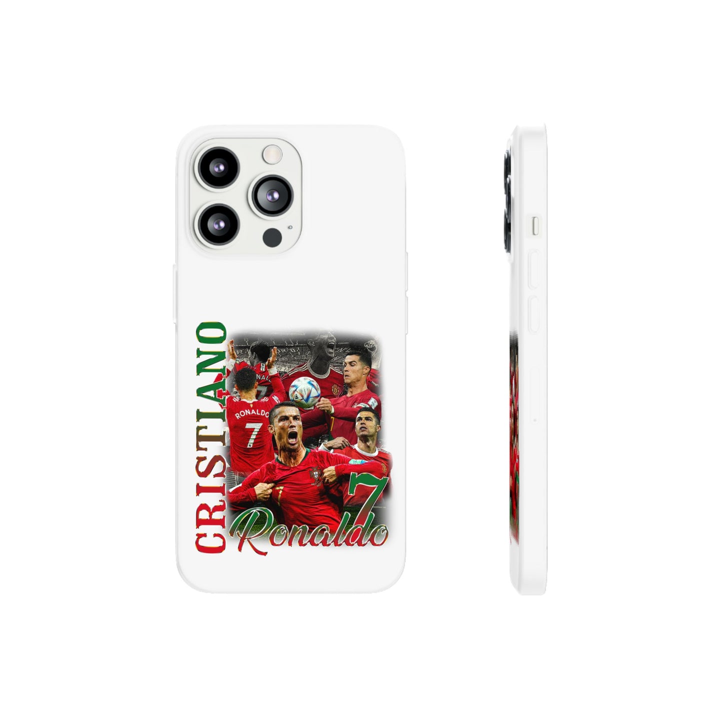 ⁠Cristiano Ronaldo Flexi Phone Cases