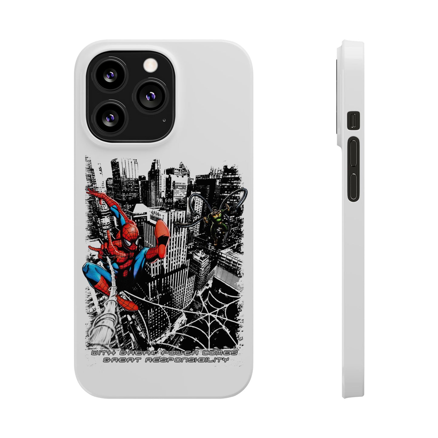 Spider Man Slim Phone Cases