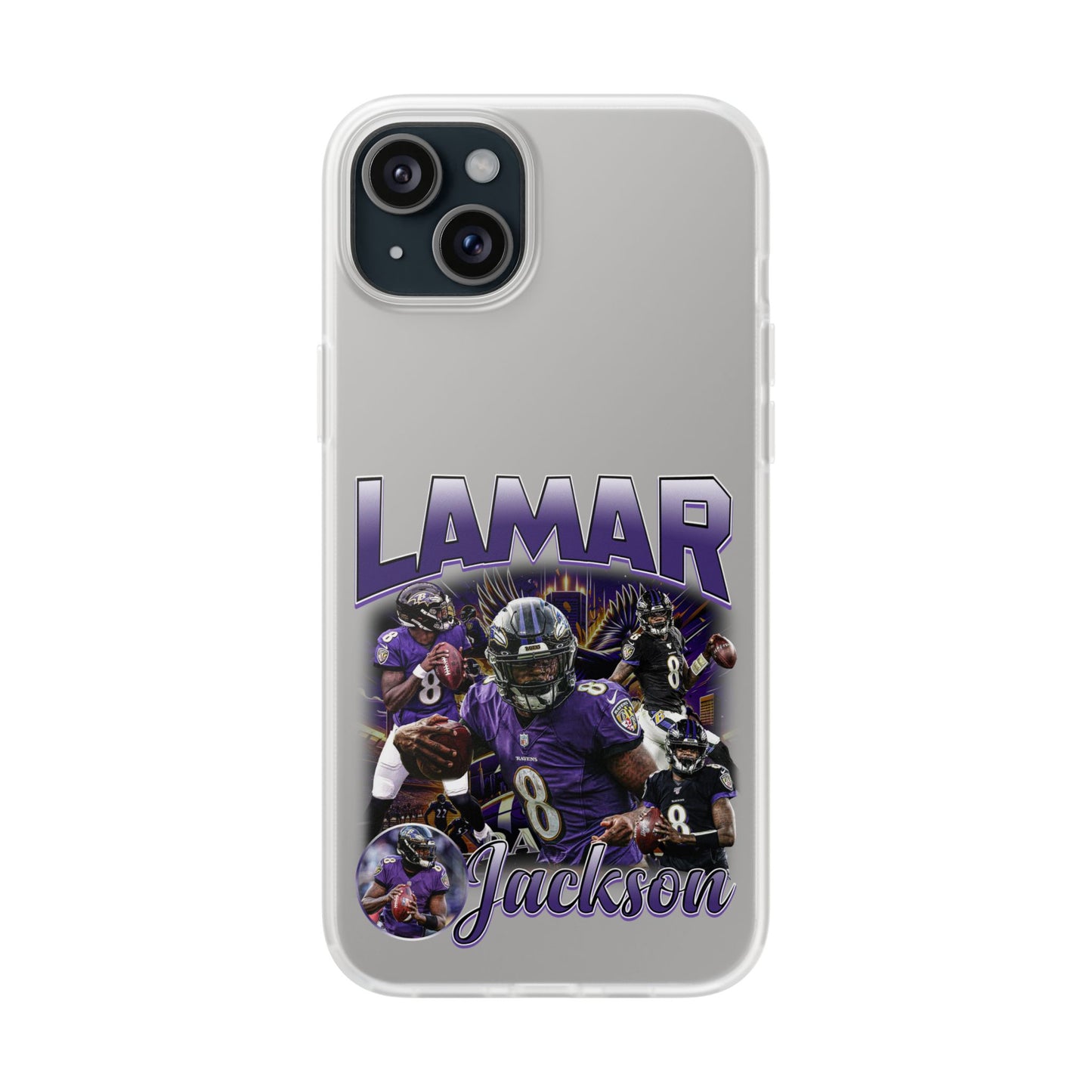 Lamar Jackson Flexi Phone Cases