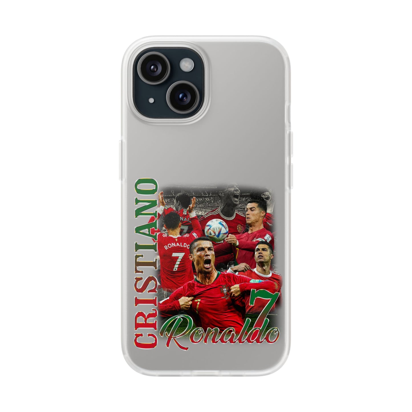 ⁠Cristiano Ronaldo Flexi Phone Cases