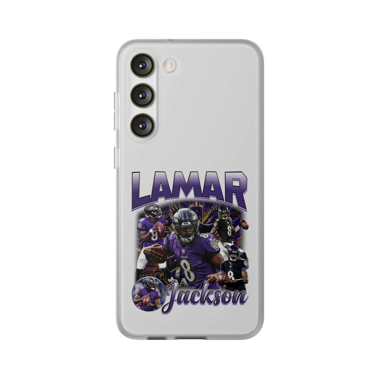 Lamar Jackson Flexi Phone Cases