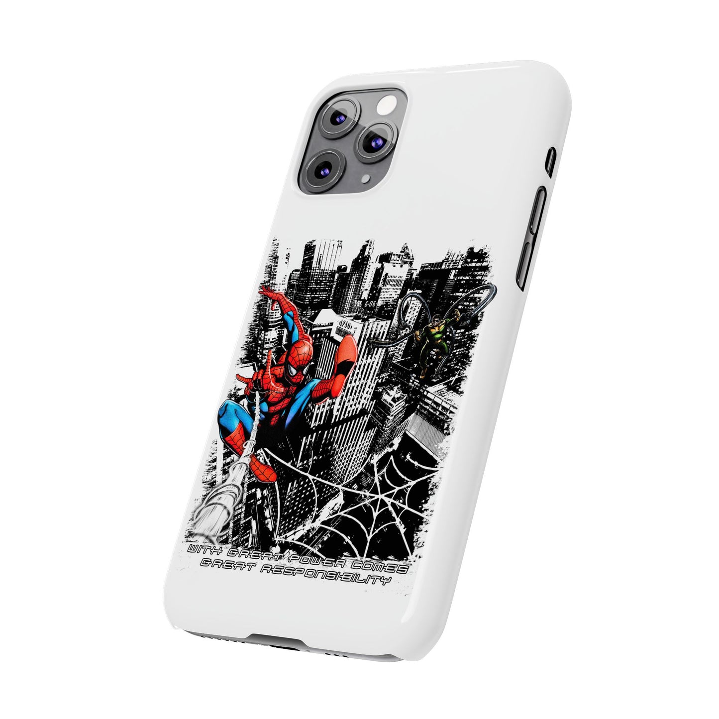 Spider Man Slim Phone Cases