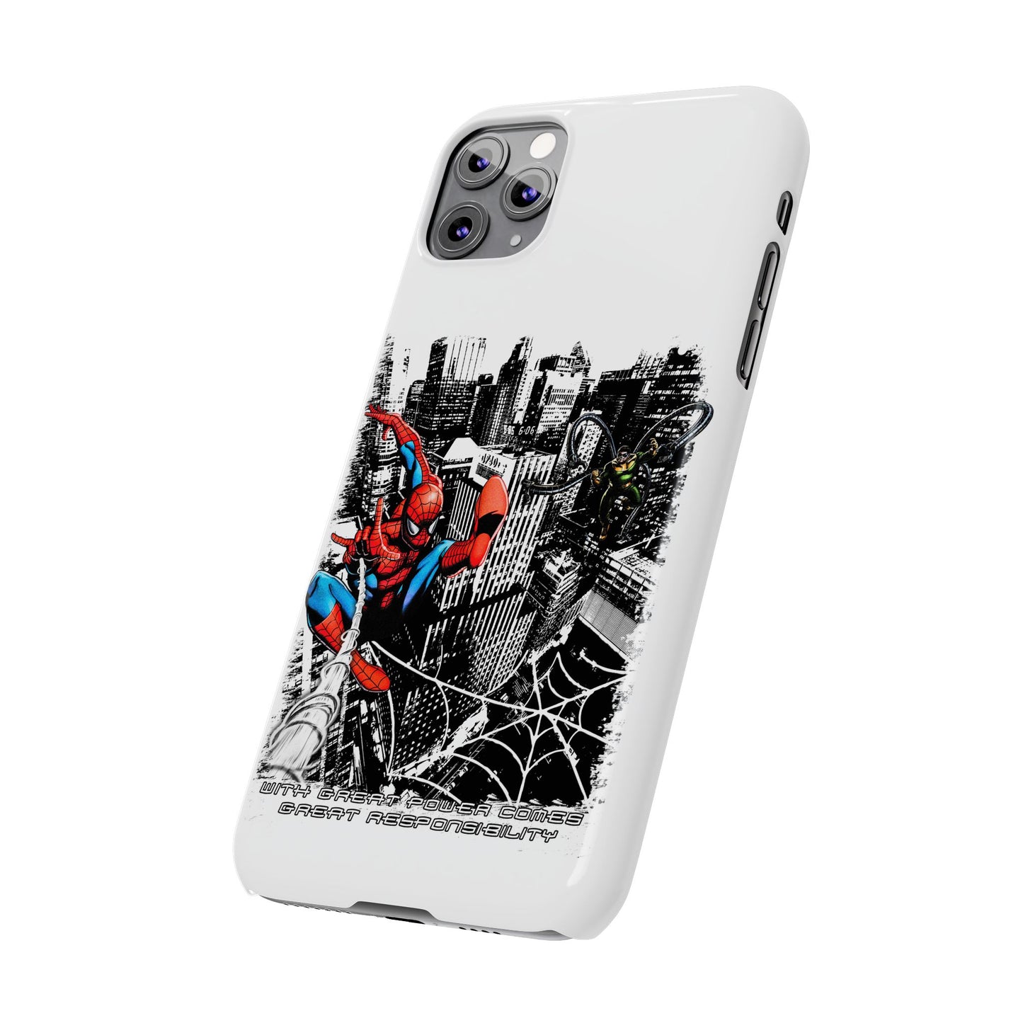 Spider Man Slim Phone Cases