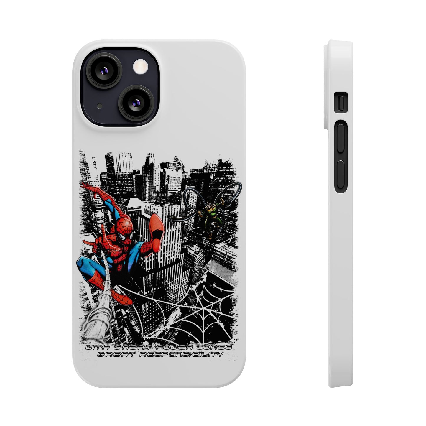 Spider Man Slim Phone Cases