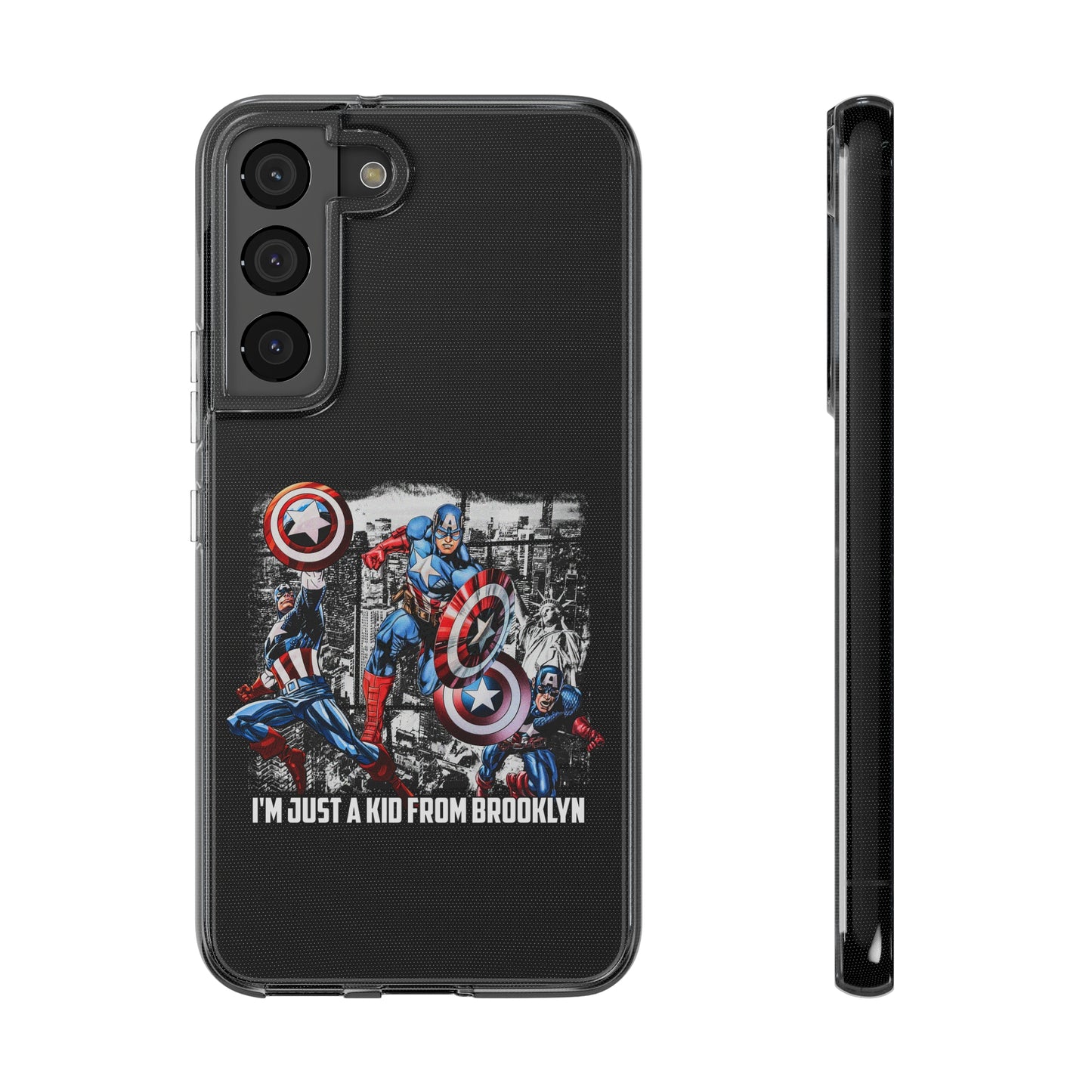 Capitan America Soft Phone Cases