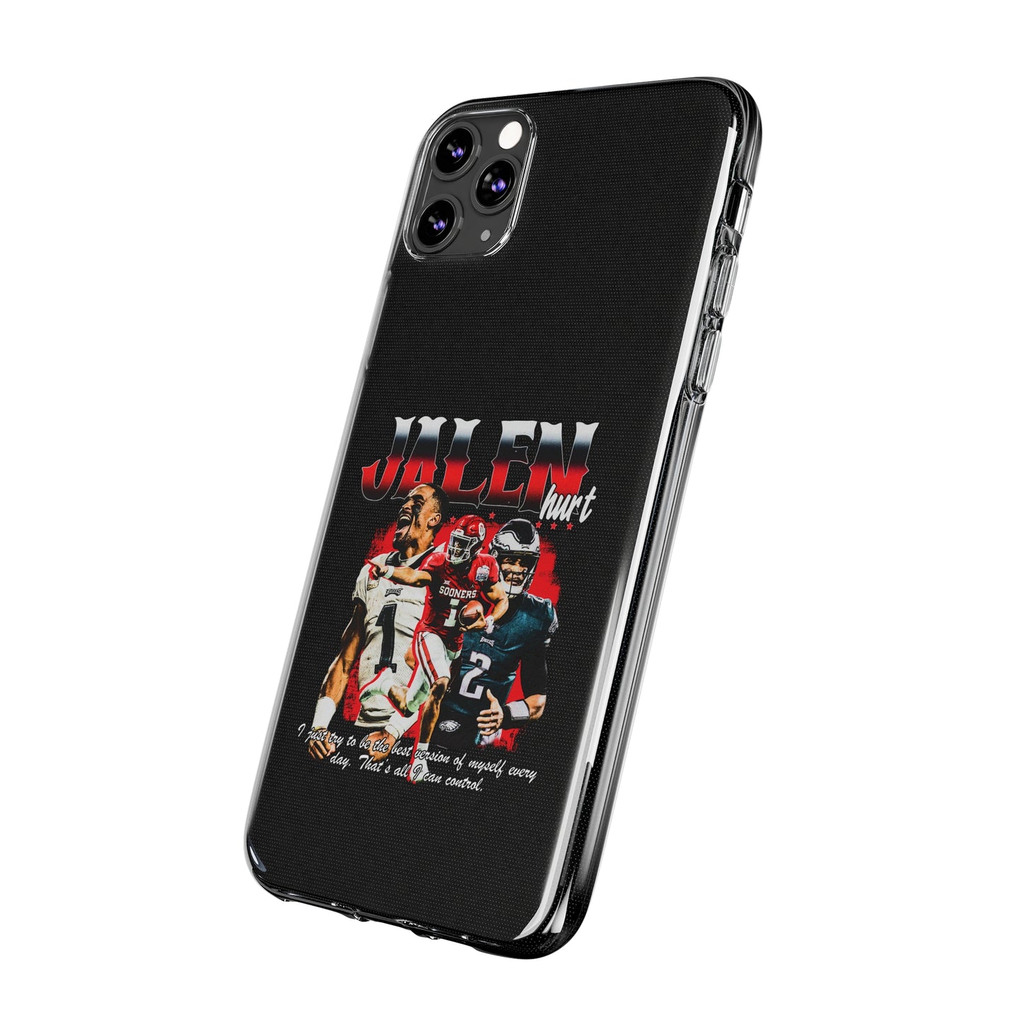 Jalen Hurts Soft Phone Cases