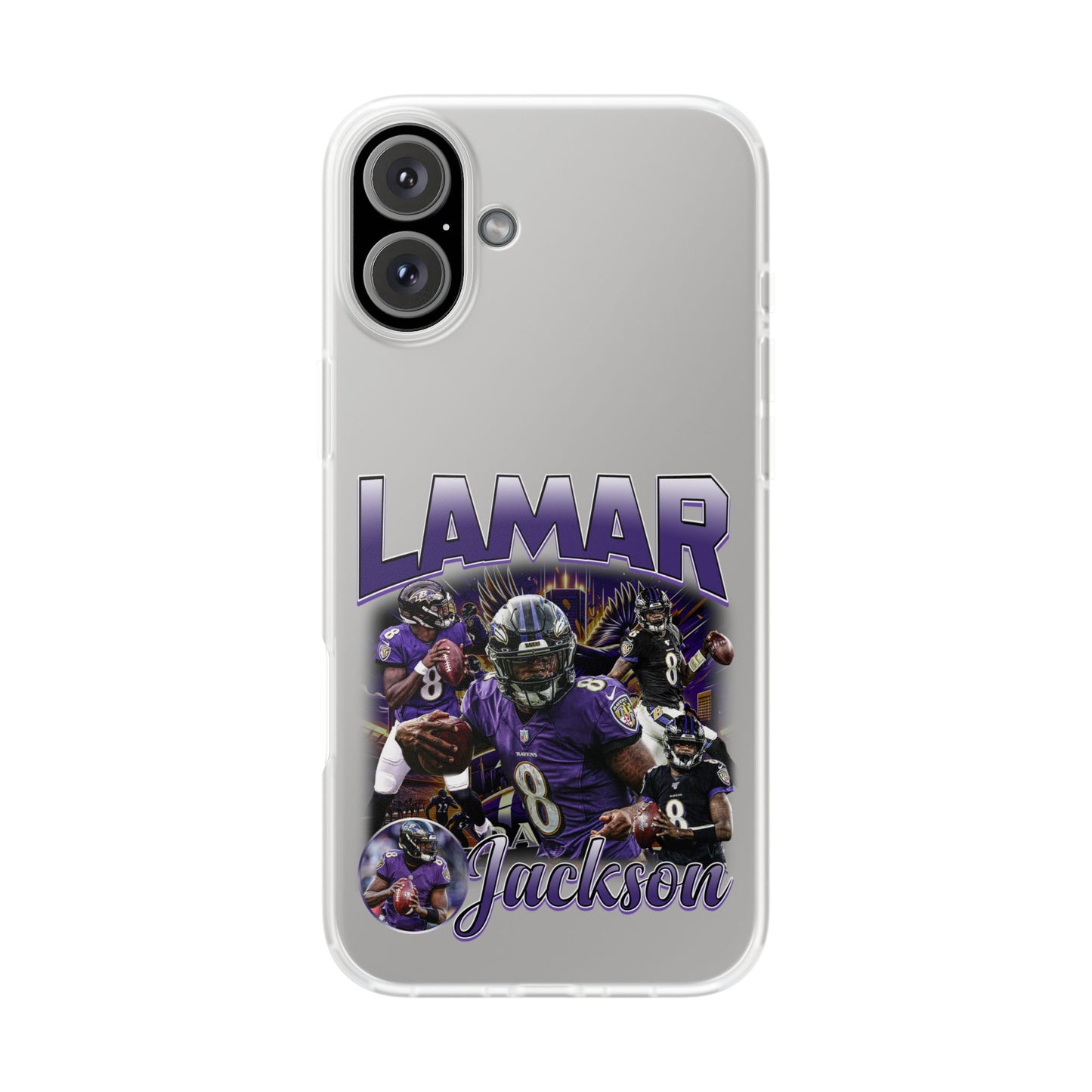 Lamar Jackson Flexi Phone Cases