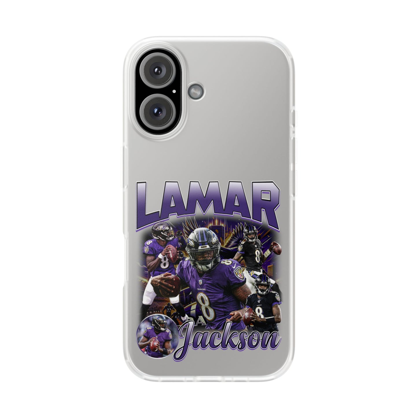 Lamar Jackson Flexi Phone Cases