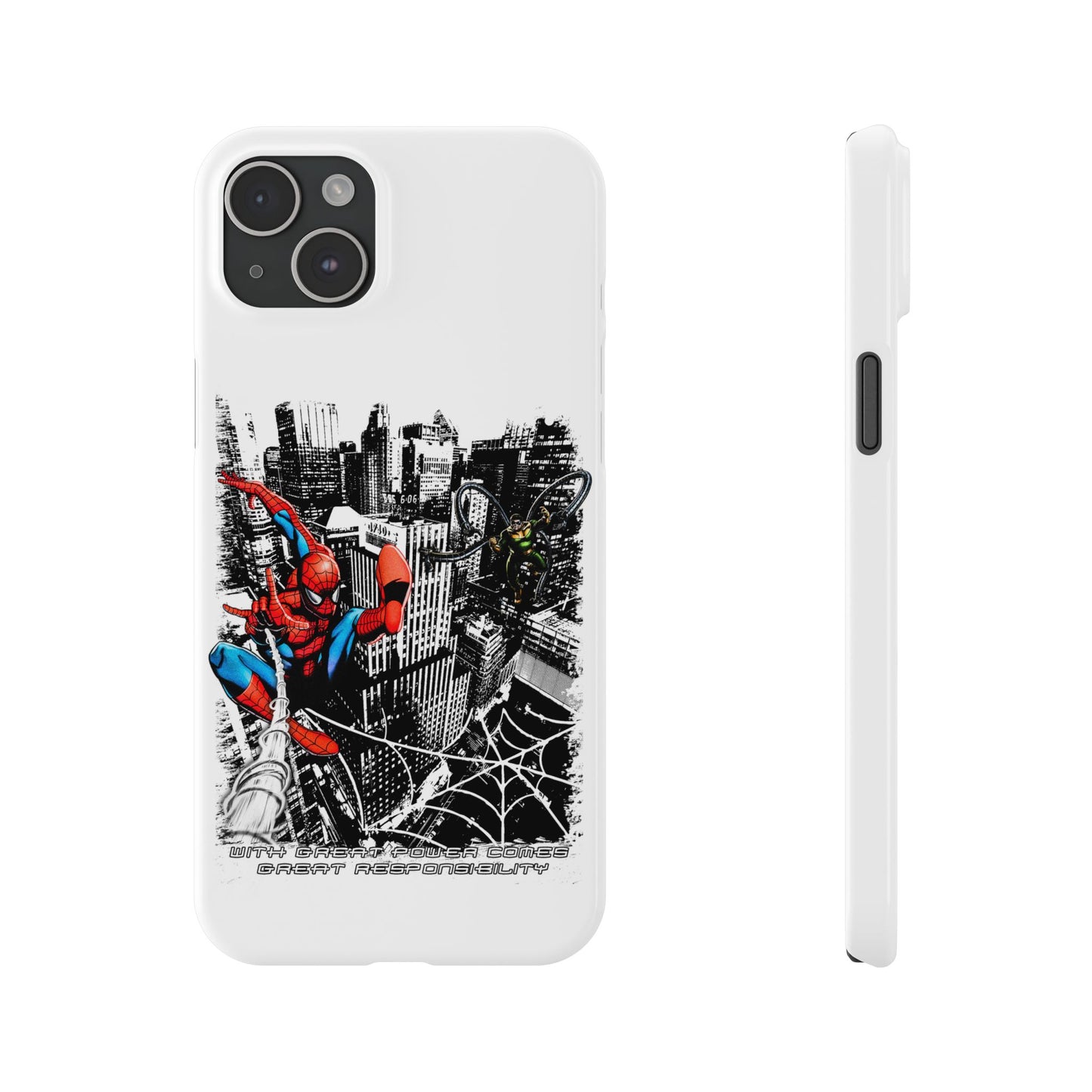 Spider Man Slim Phone Cases