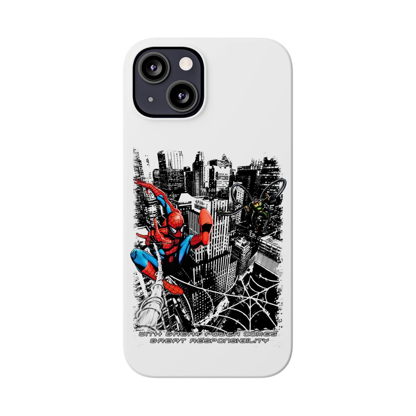 Spider Man Slim Phone Cases