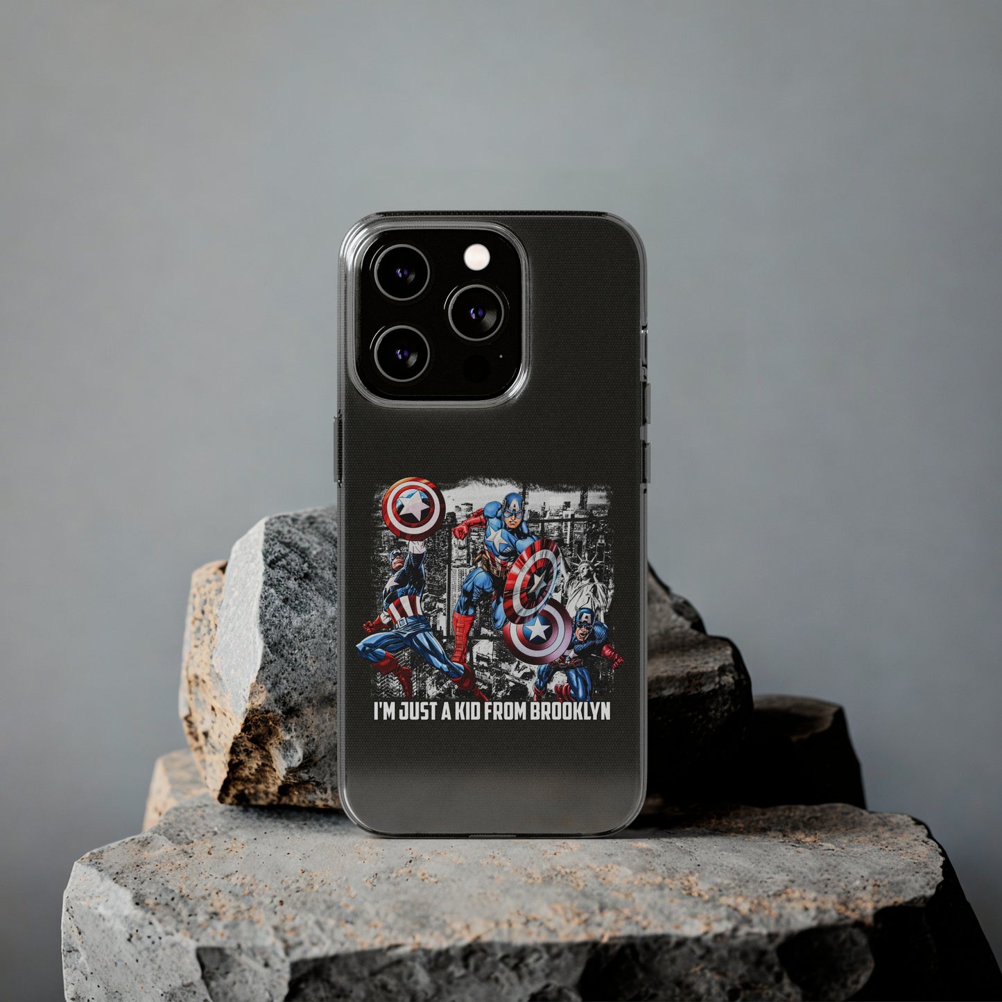 Capitan America Soft Phone Cases