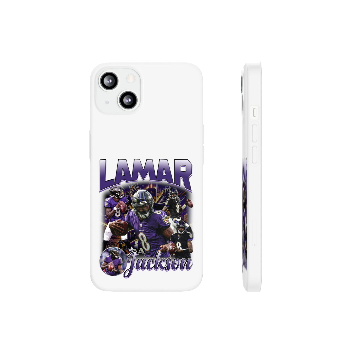 Lamar Jackson Flexi Phone Cases