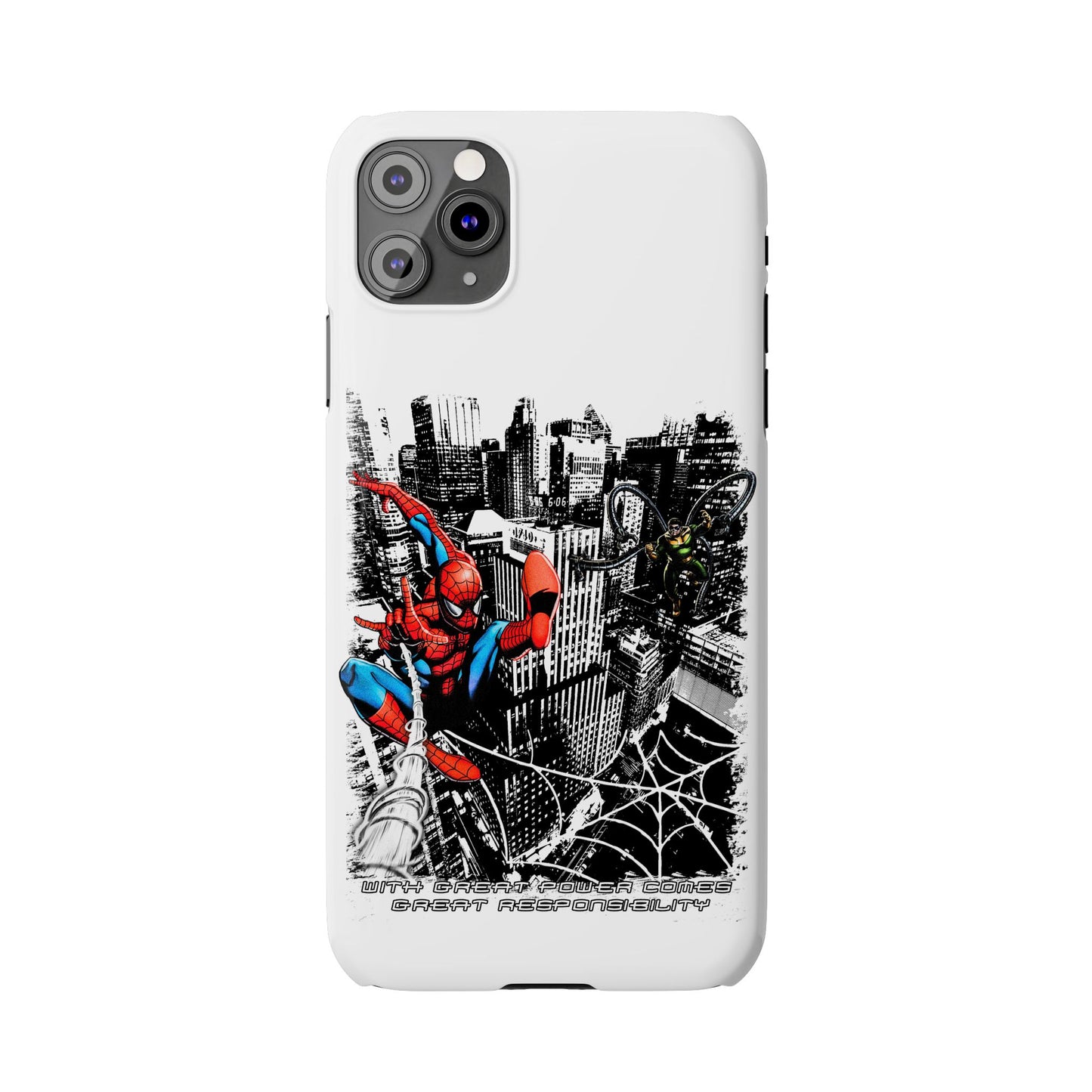 Spider Man Slim Phone Cases