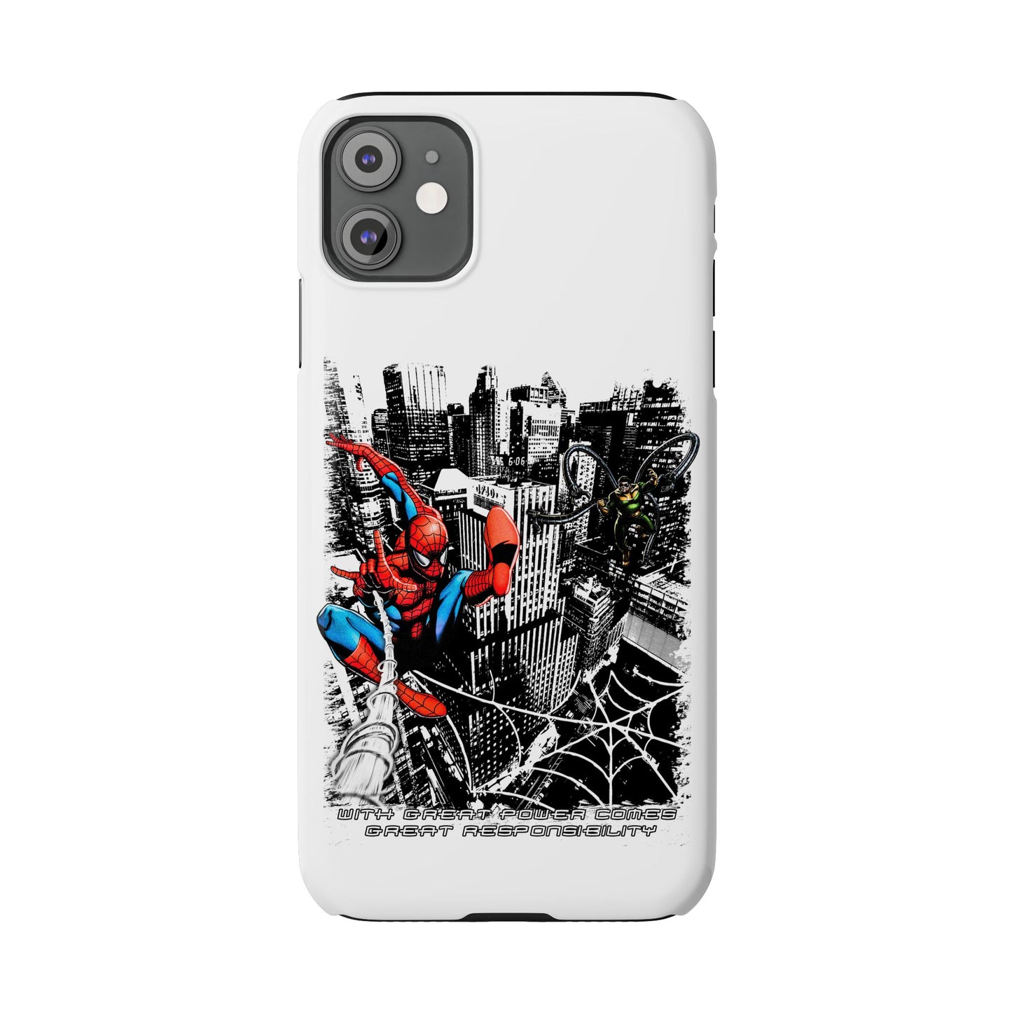 Spider Man Slim Phone Cases