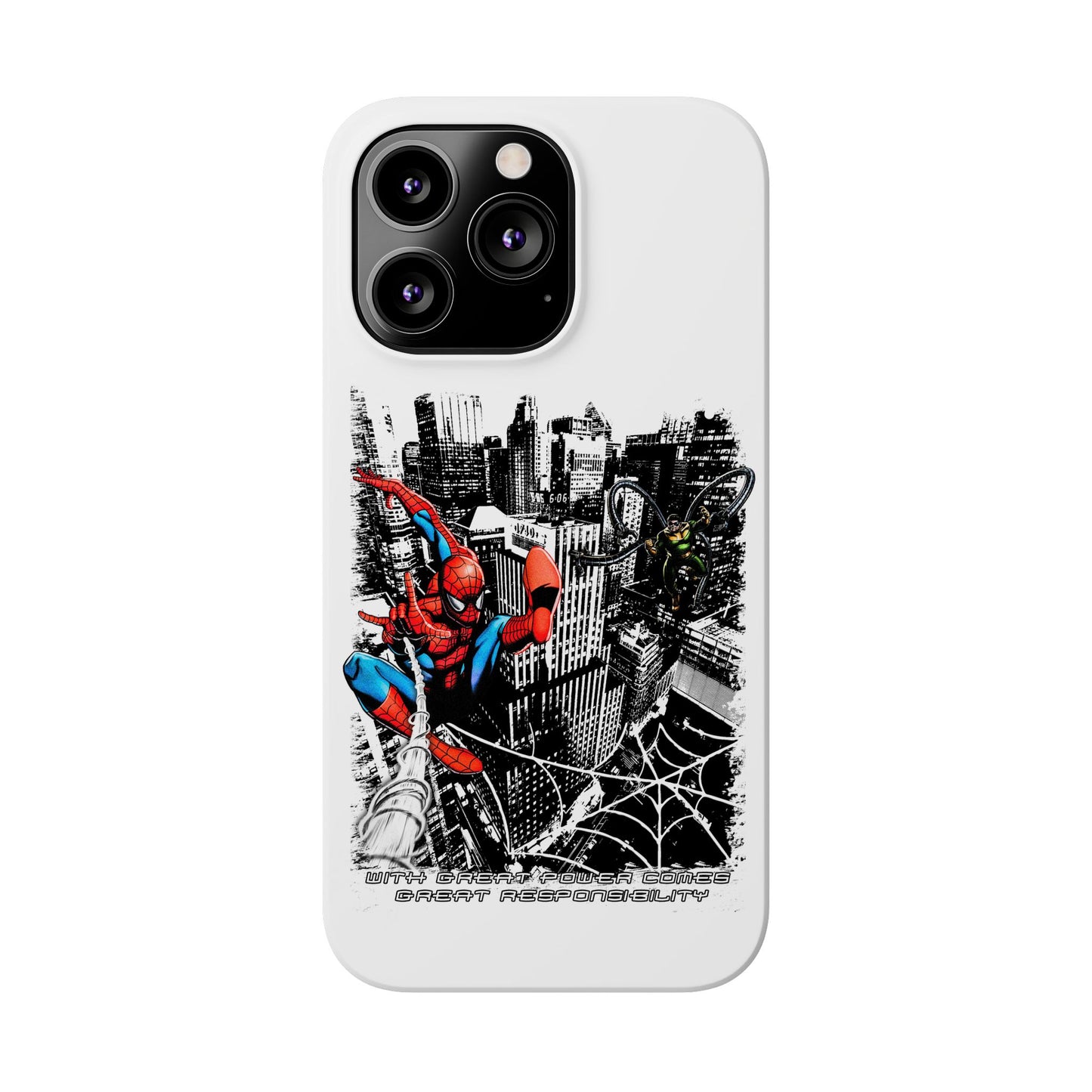 Spider Man Slim Phone Cases