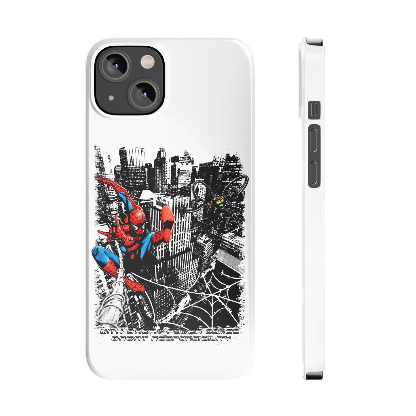 Spider Man Slim Phone Cases