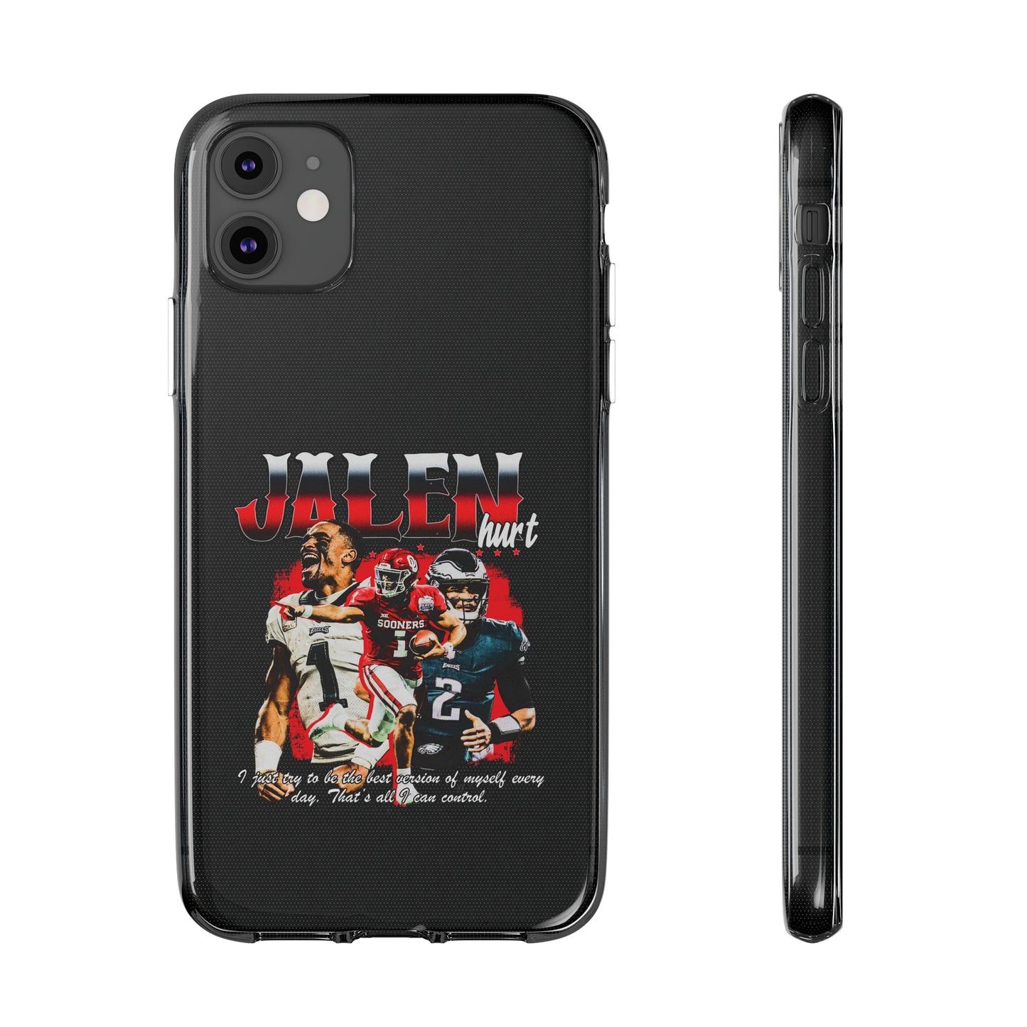 Jalen Hurts Soft Phone Cases