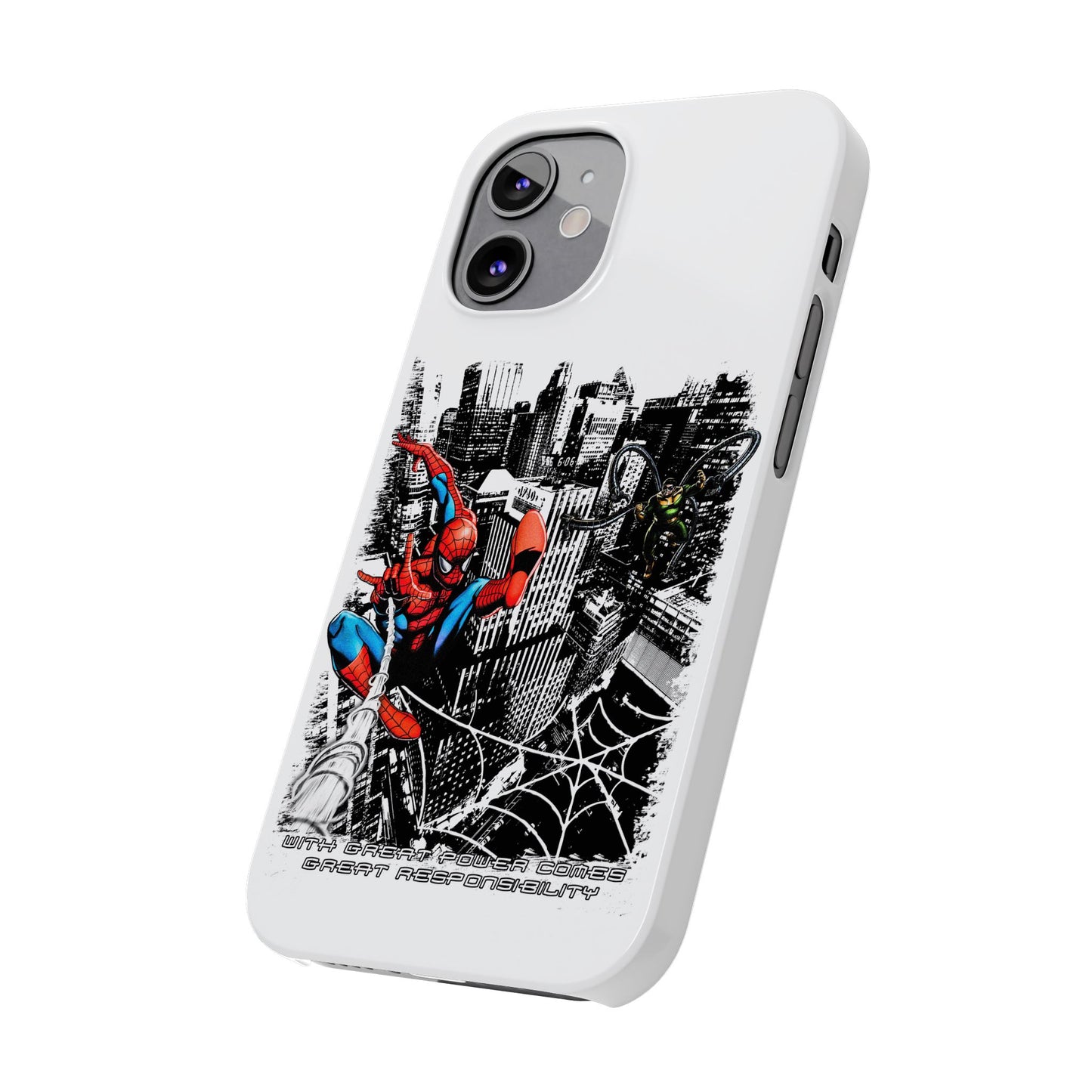 Spider Man Slim Phone Cases