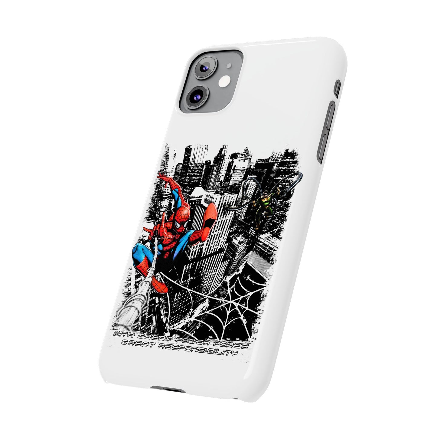 Spider Man Slim Phone Cases