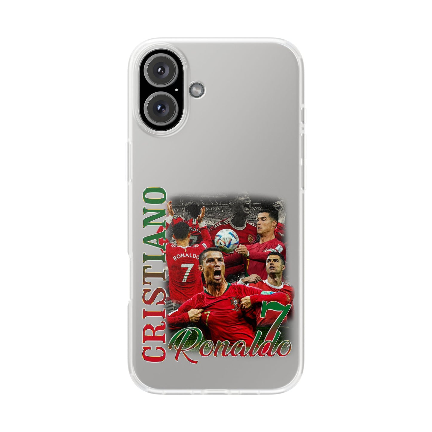 ⁠Cristiano Ronaldo Flexi Phone Cases