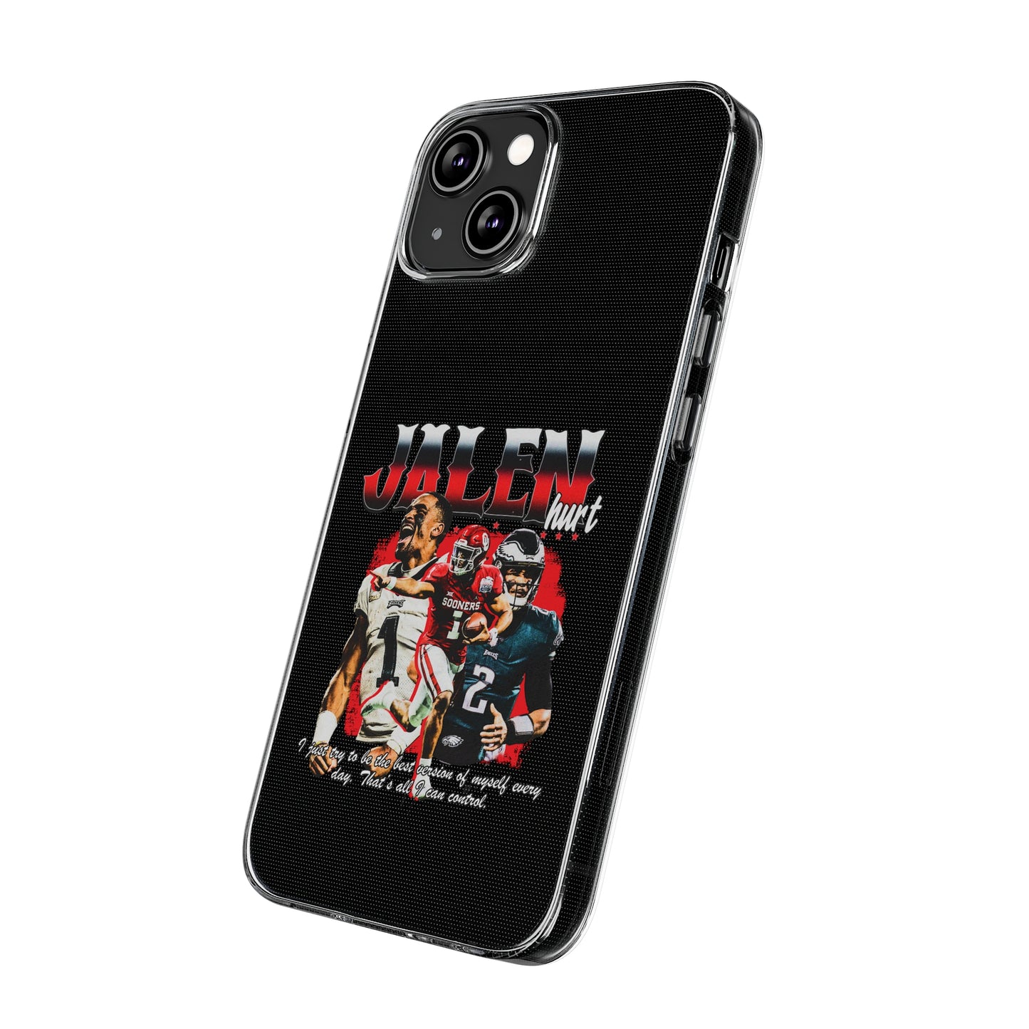 Jalen Hurts Soft Phone Cases