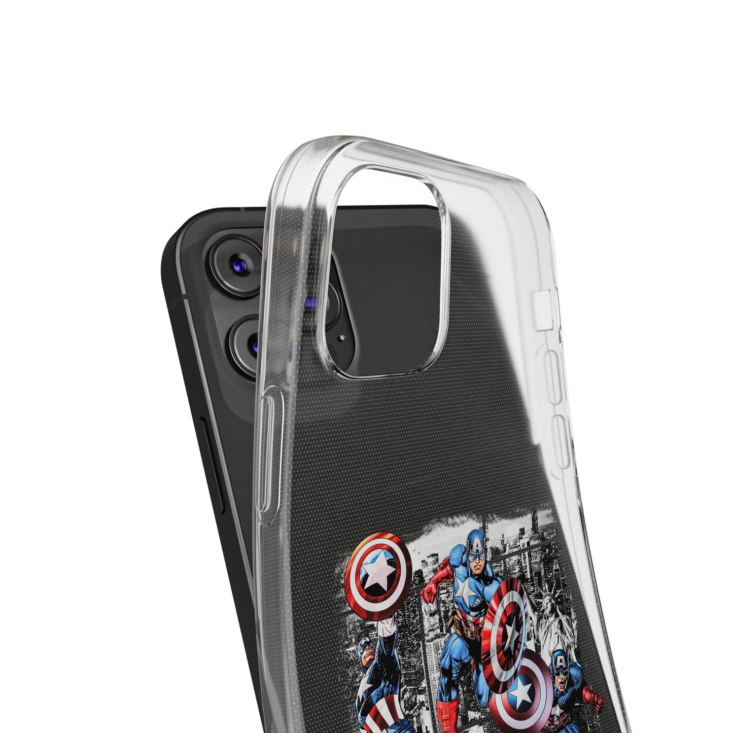 Capitan America Soft Phone Cases