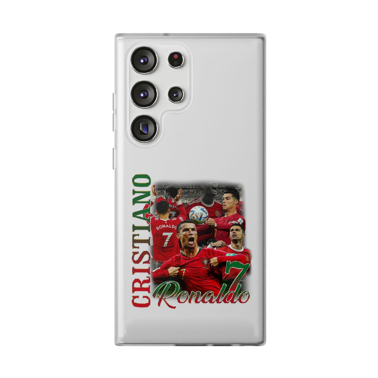 ⁠Cristiano Ronaldo Flexi Phone Cases