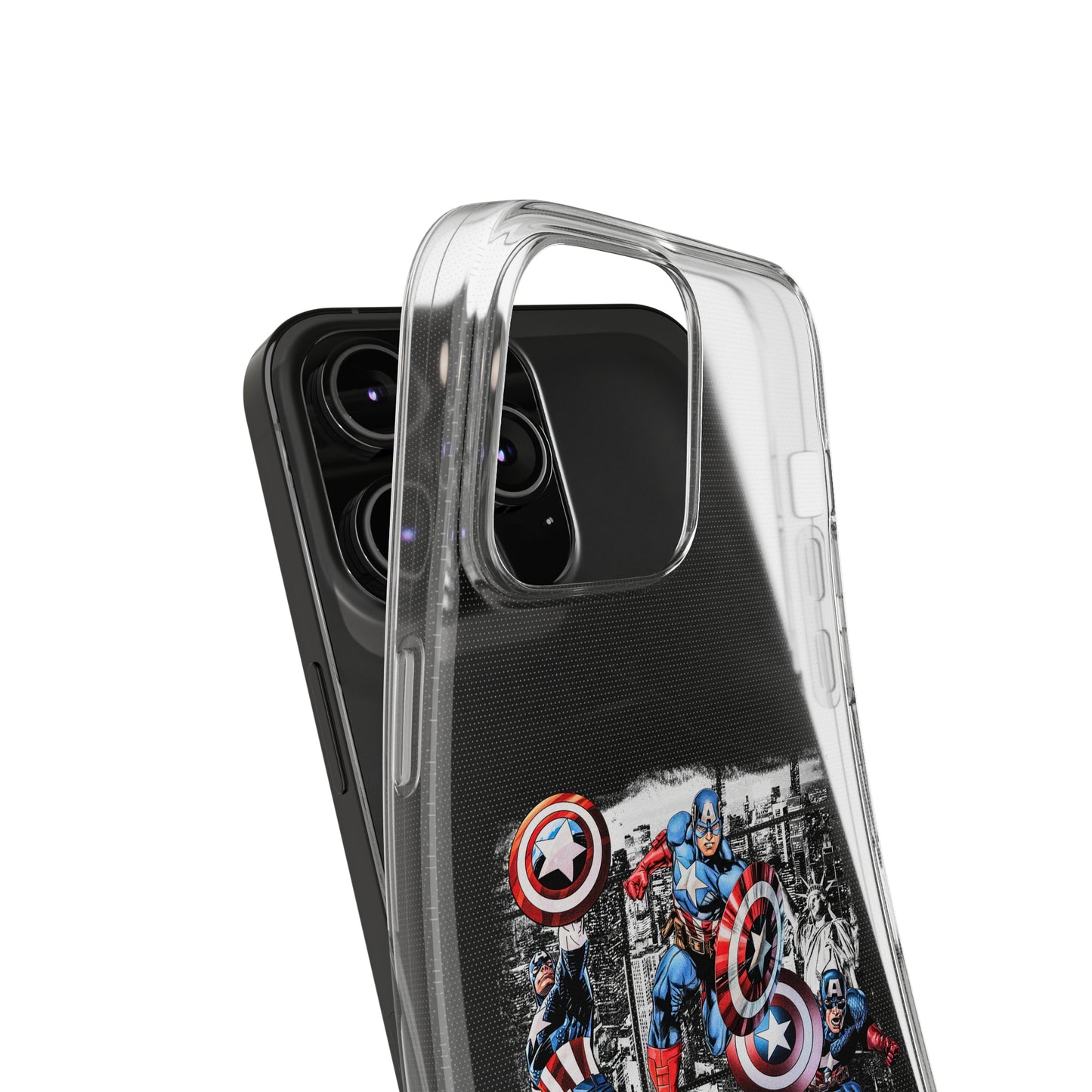 Capitan America Soft Phone Cases