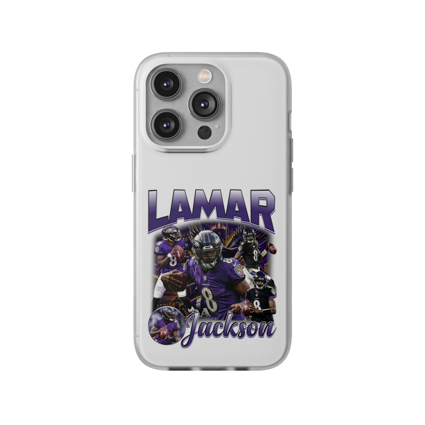 Lamar Jackson Flexi Phone Cases