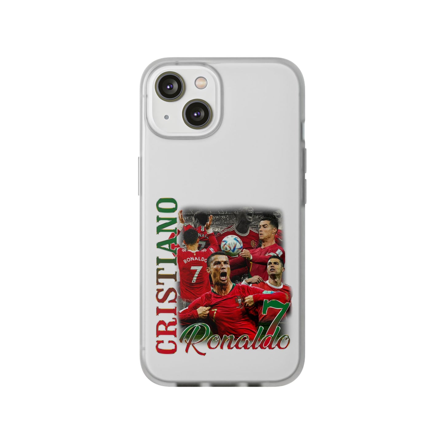 ⁠Cristiano Ronaldo Flexi Phone Cases