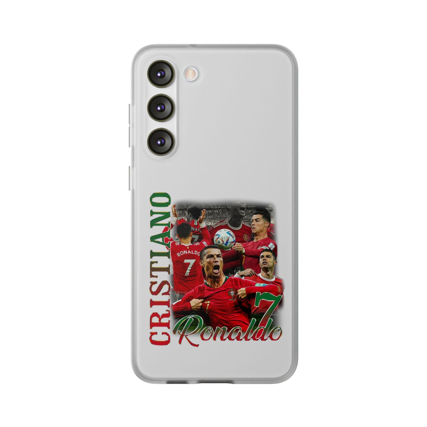 ⁠Cristiano Ronaldo Flexi Phone Cases