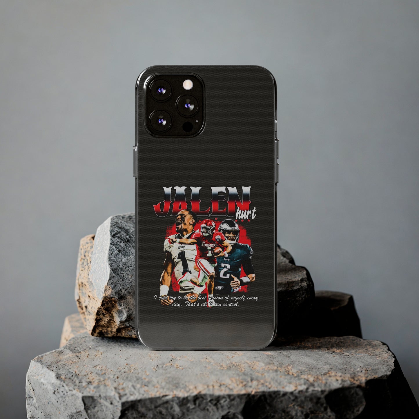 Jalen Hurts Soft Phone Cases