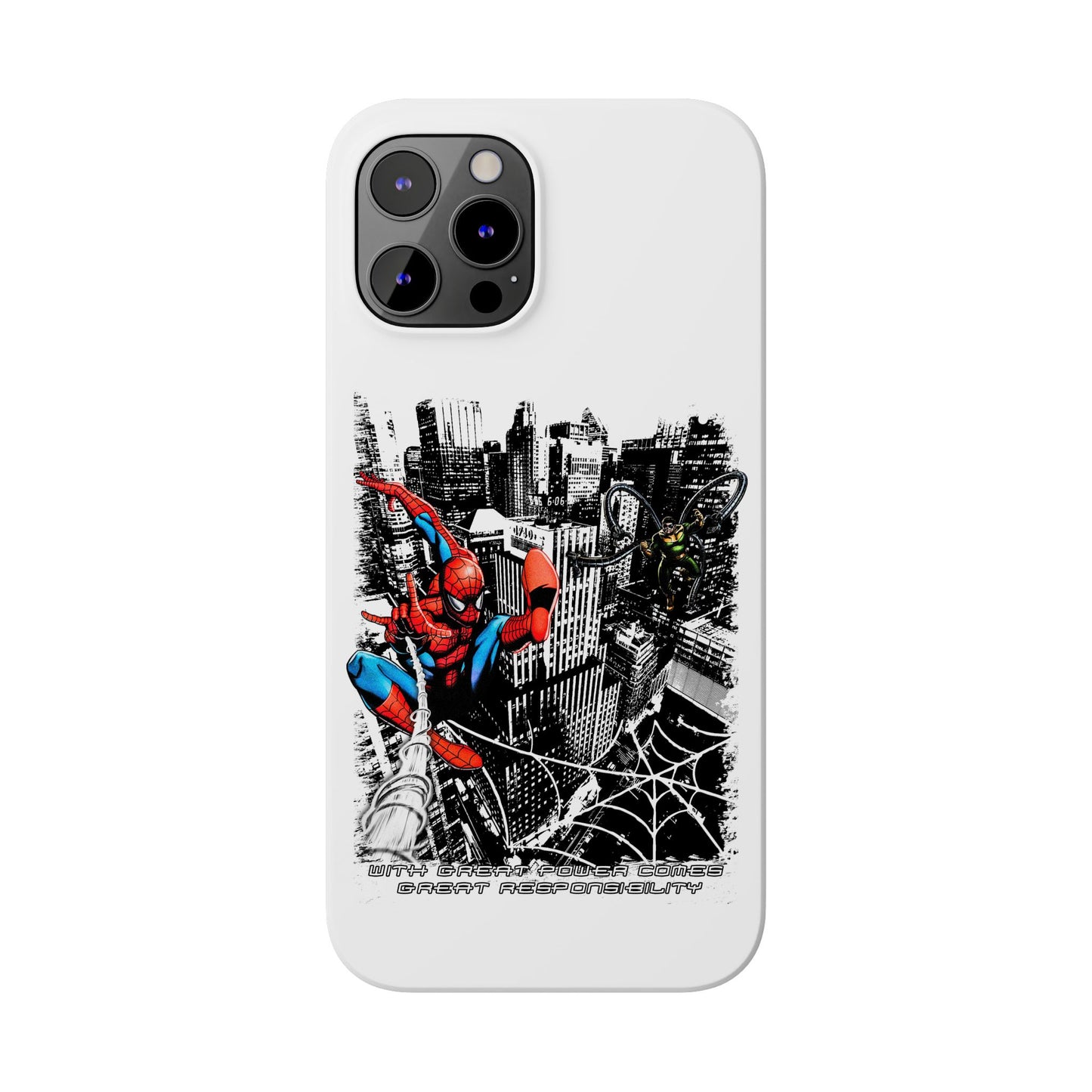 Spider Man Slim Phone Cases