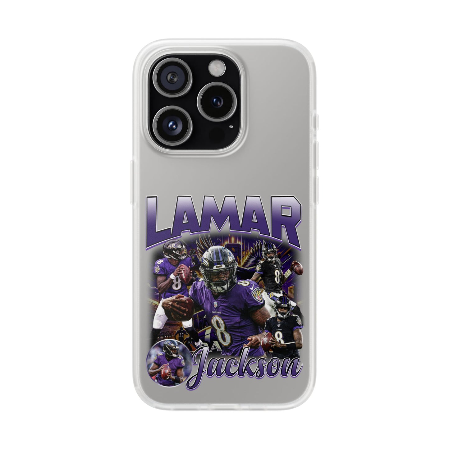 Lamar Jackson Flexi Phone Cases