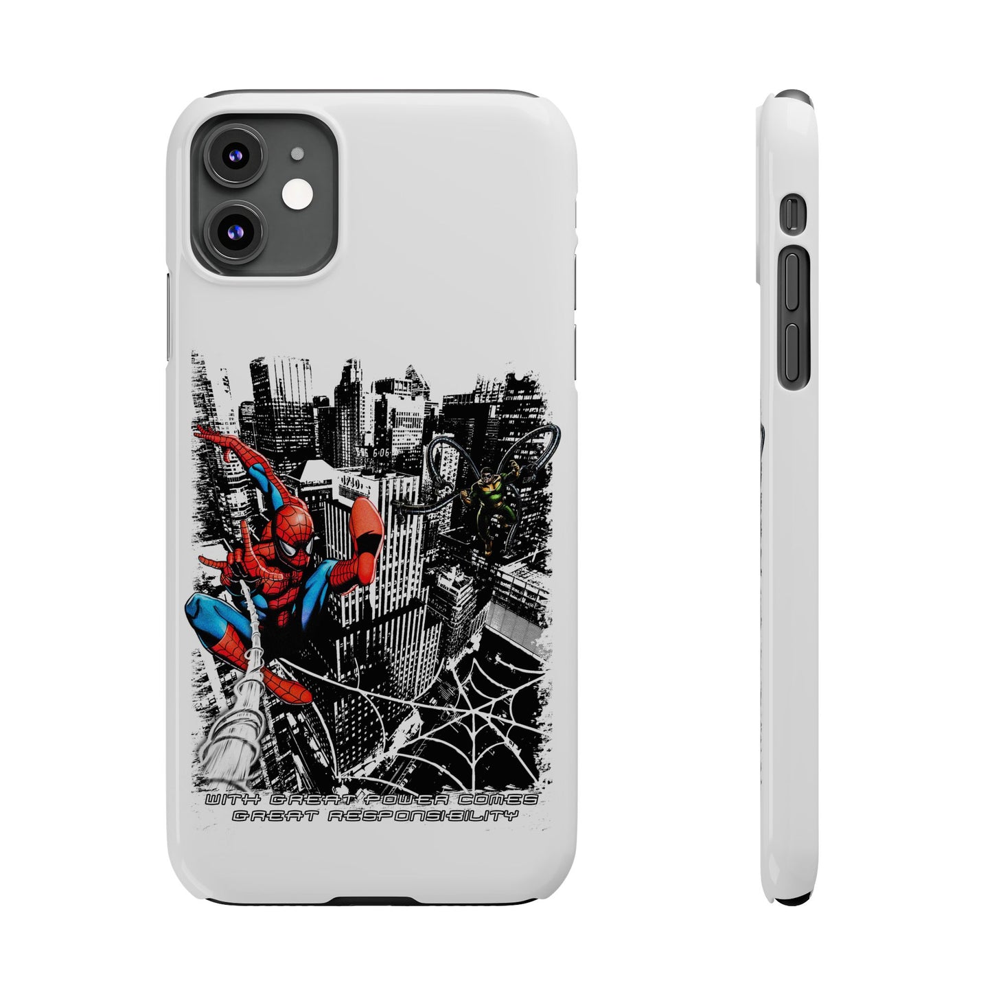 Spider Man Slim Phone Cases