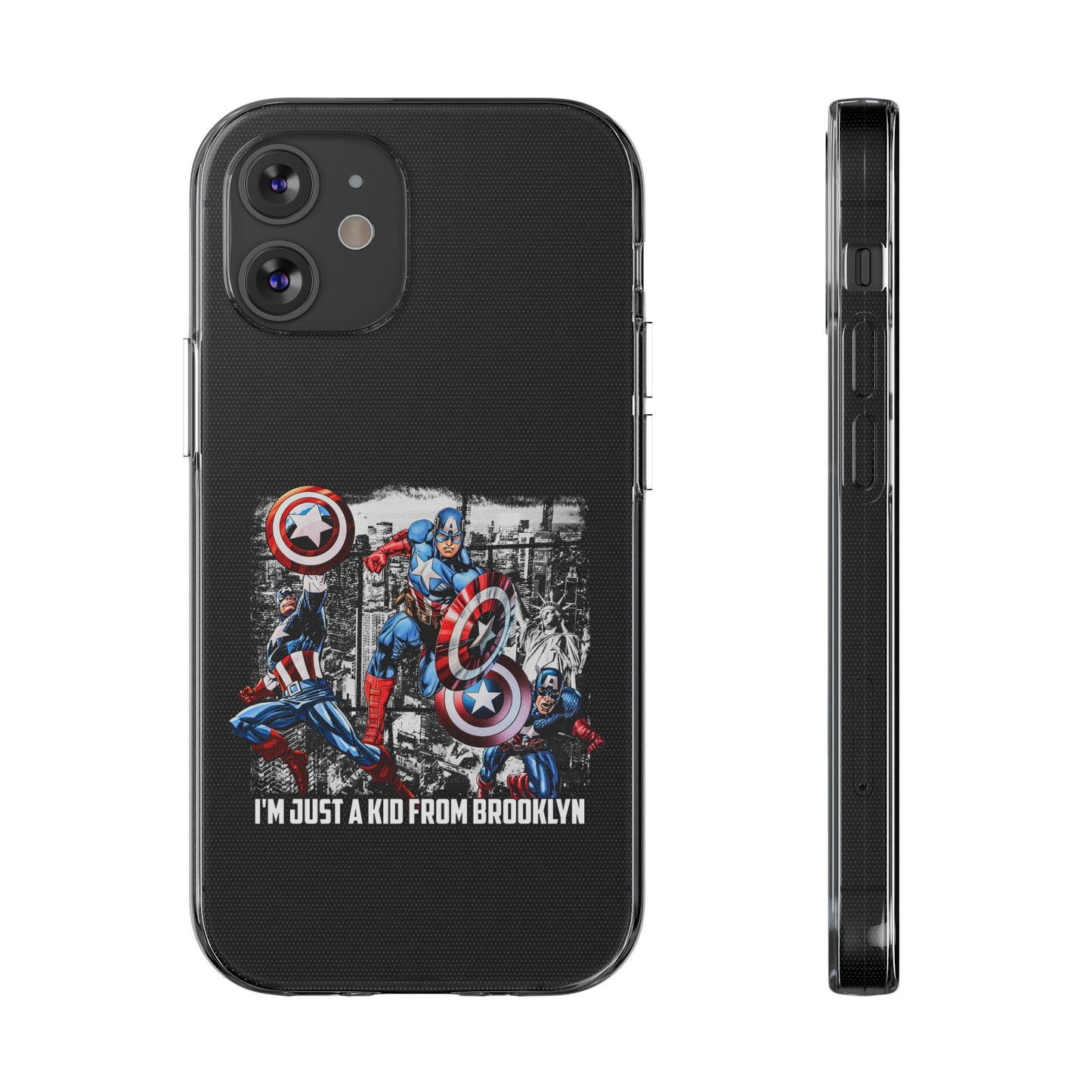 Capitan America Soft Phone Cases