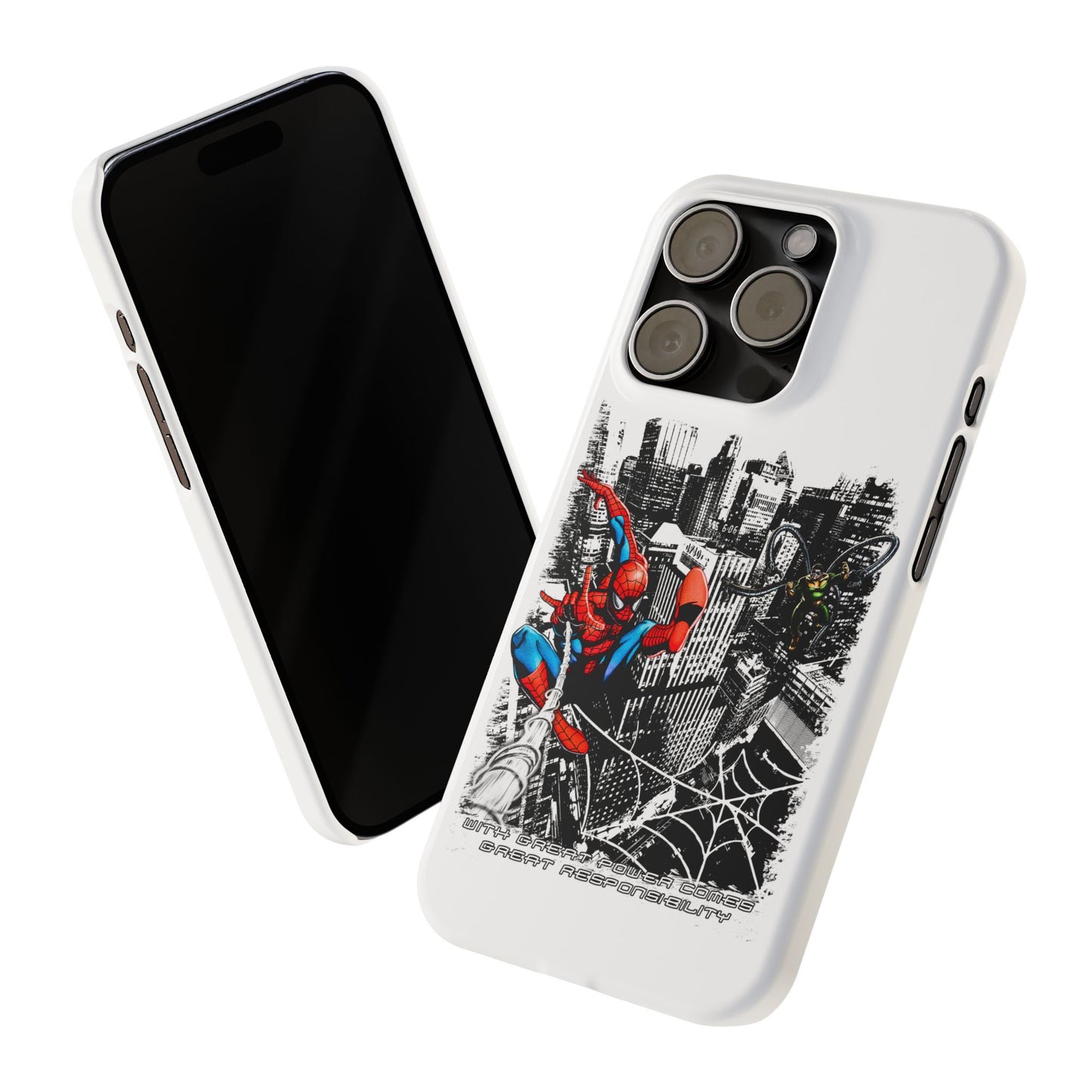 Spider Man Slim Phone Cases