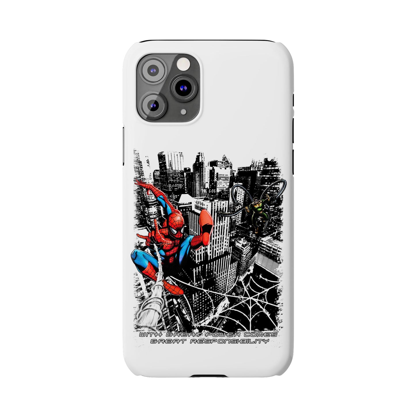 Spider Man Slim Phone Cases