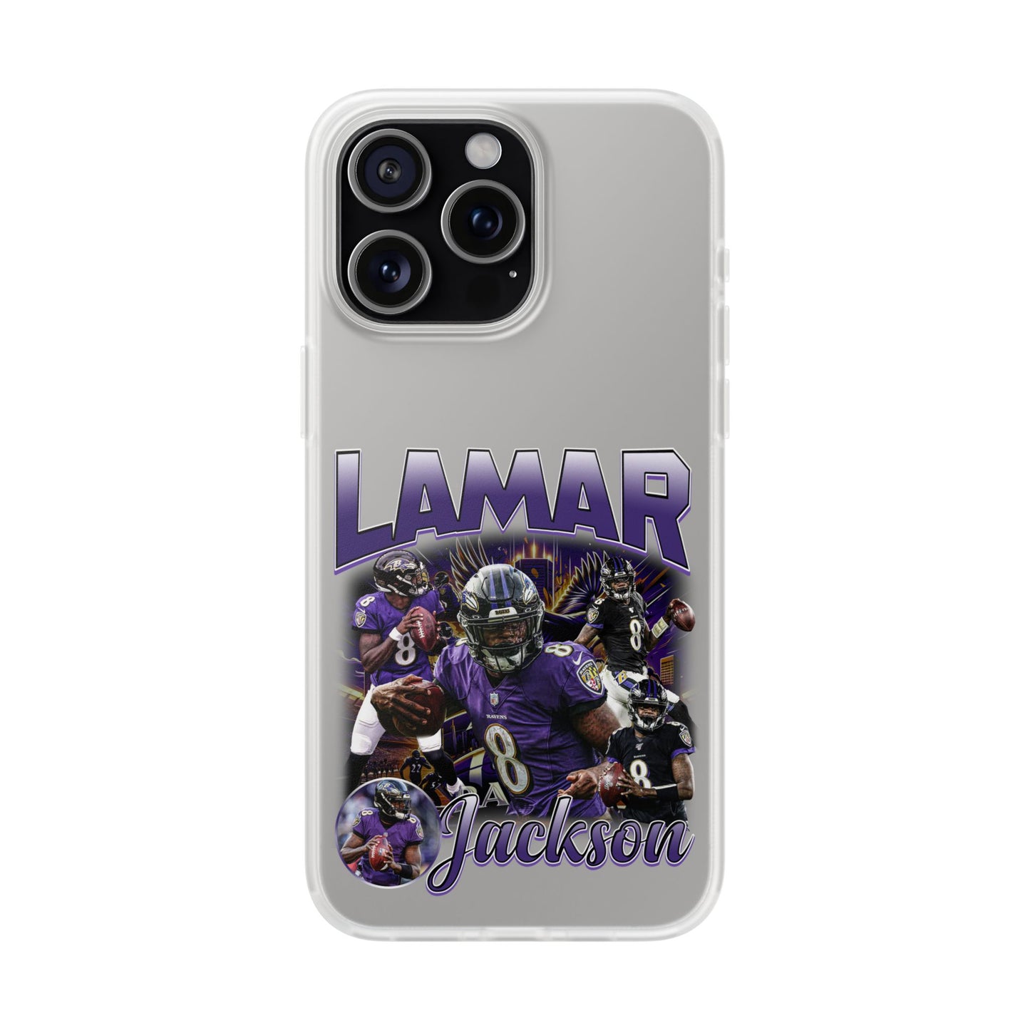 Lamar Jackson Flexi Phone Cases