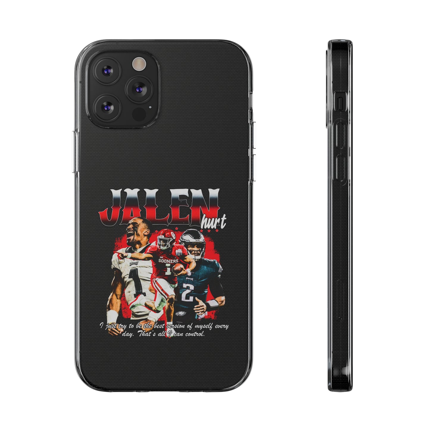 Jalen Hurts Soft Phone Cases