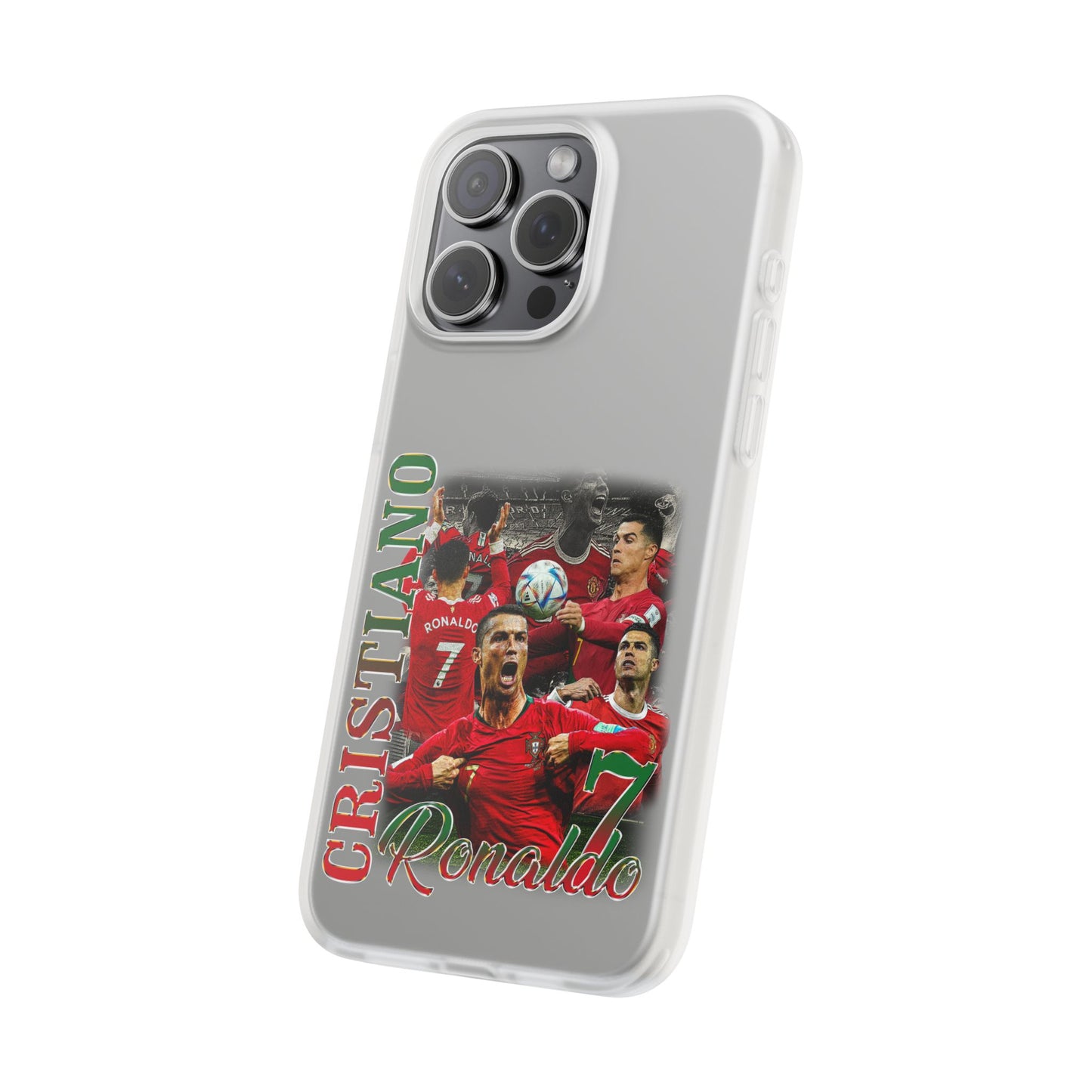 ⁠Cristiano Ronaldo Flexi Phone Cases