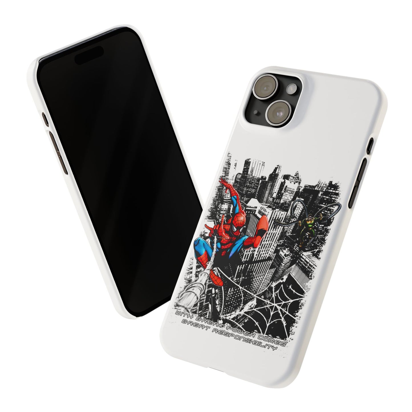 Spider Man Slim Phone Cases