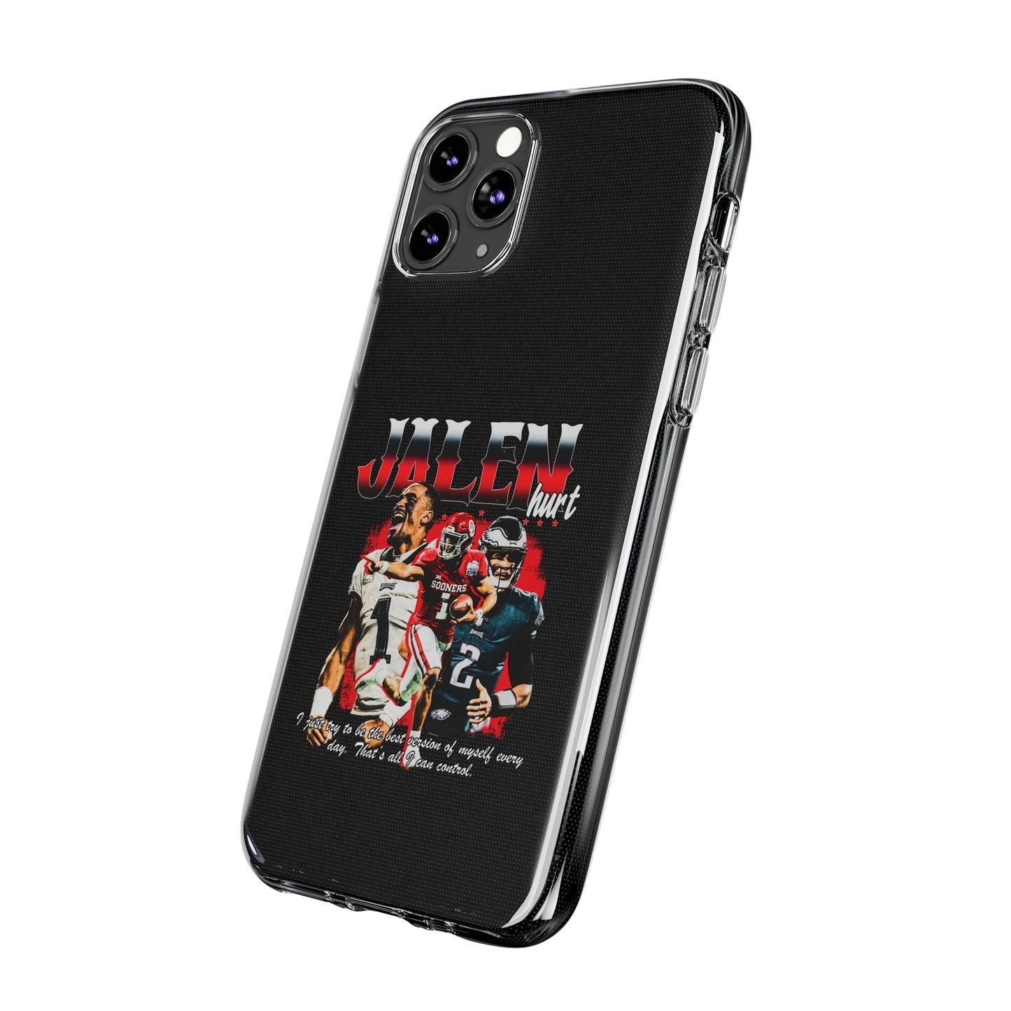 Jalen Hurts Soft Phone Cases