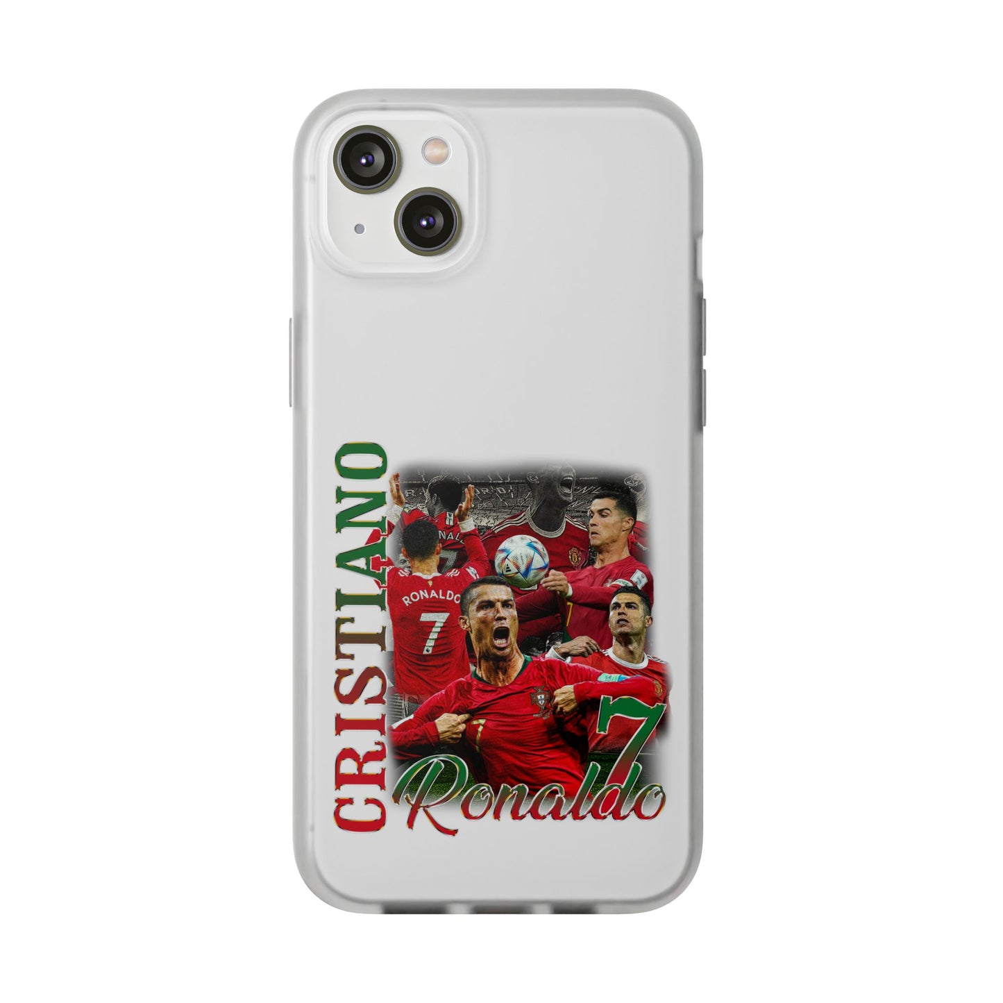 ⁠Cristiano Ronaldo Flexi Phone Cases