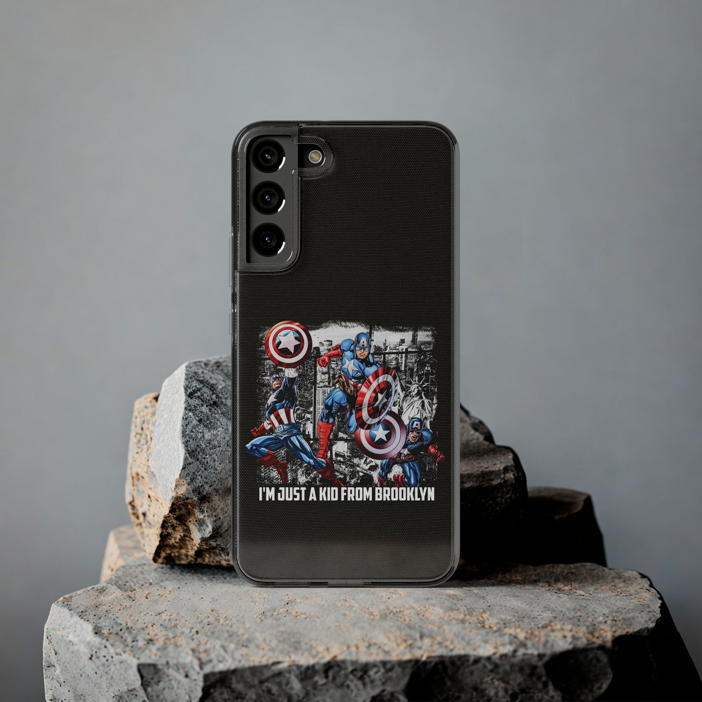 Capitan America Soft Phone Cases